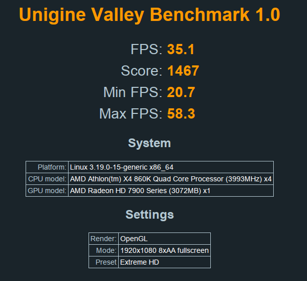 Post Your OpenGL Linux Benchmarks - Page 4 - Linux - Level1Techs Forums