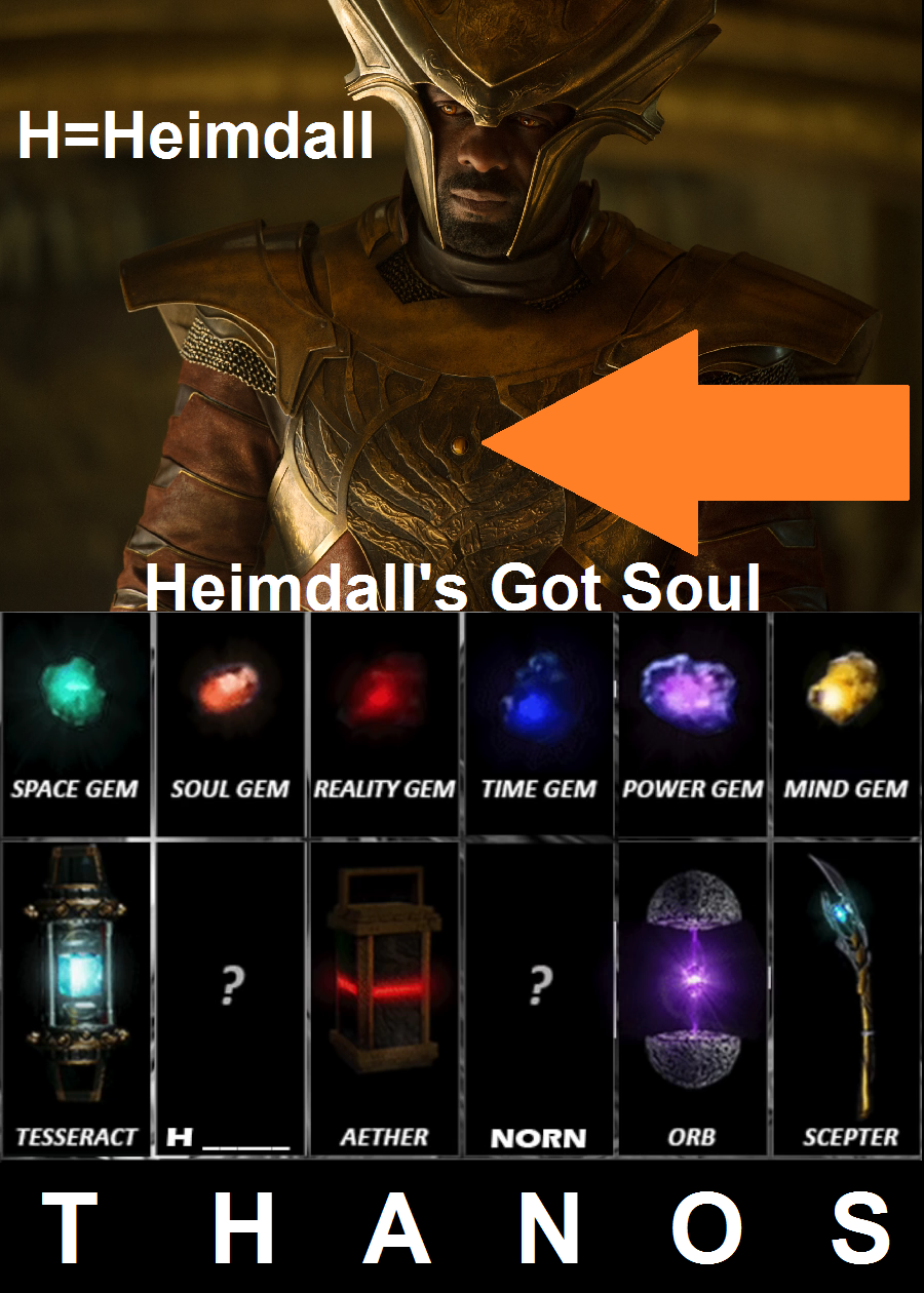 heimdall has an infinity stone