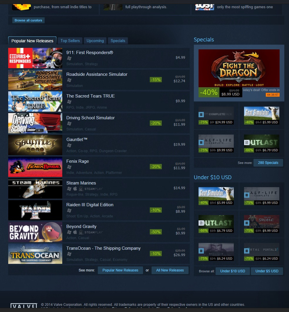 The Steam store has a new look today – Destructoid