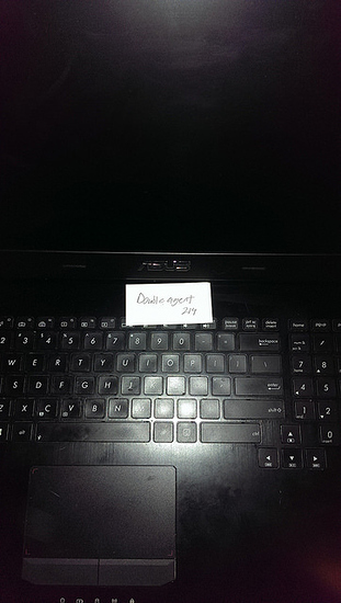 Laptop and username