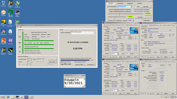 Xeon MP 3000 - 0.20FPS x265 4K - 3398MHz