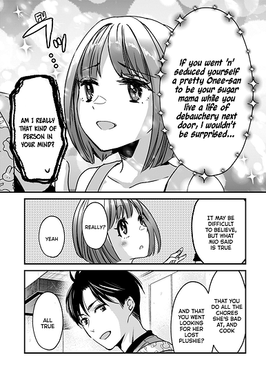 It's Fun Having a 300,000 Yen a Month Job Welcoming Home an Onee-san Who Doesn't Find Meaning in a Job That Pays Her 500,000 Yen a Month - Vol.4 Ch.17 - Saotome-san is difficult to introduce - 16