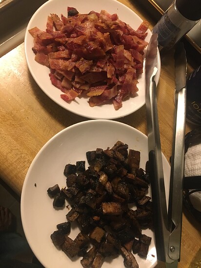 bacon mushroom cheesy potatoes 1