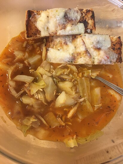 hungaarian soup and bread sticks 9