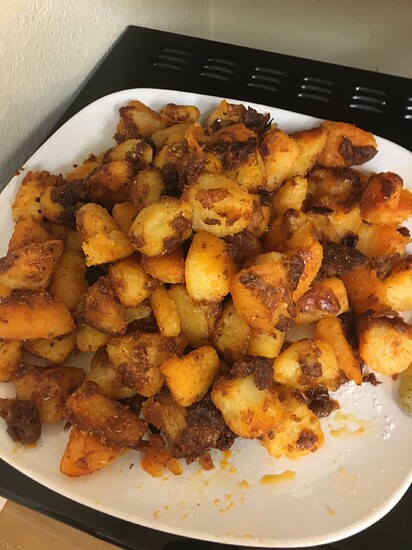 potato to go with koreon fried chicken