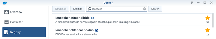 lancache - docker