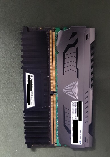 RAM Sticks right next to each other