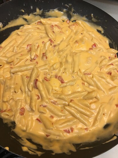 queso chicken mac and cheese 2