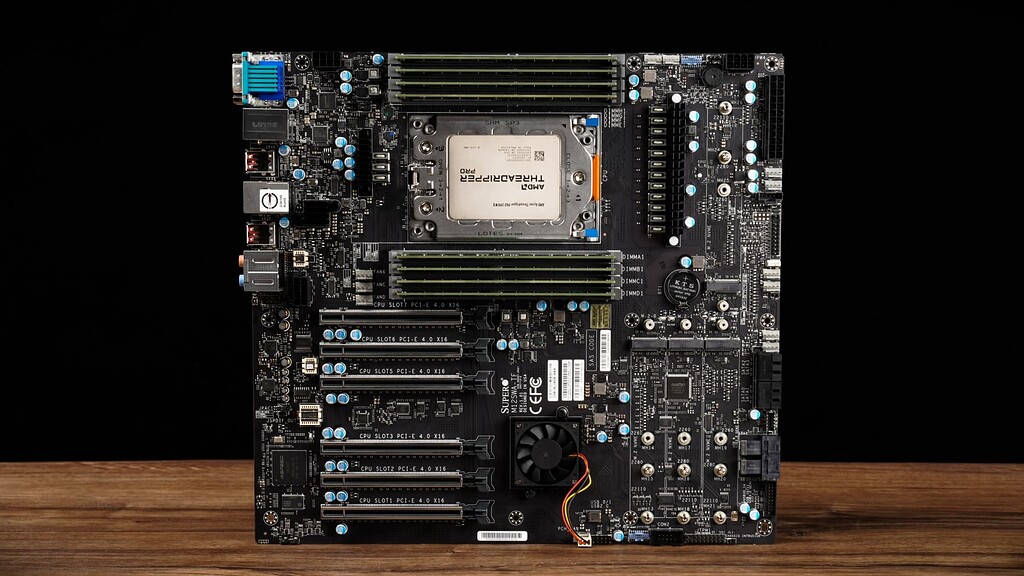 Anyone used the Supermicro M12SWA-TF board? Building a new GPU focused  workstation - Motherboards - Level1Techs Forums