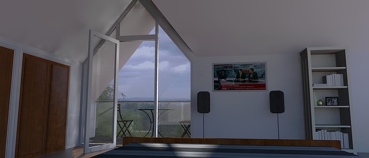 View-attic-bedroom-balcony