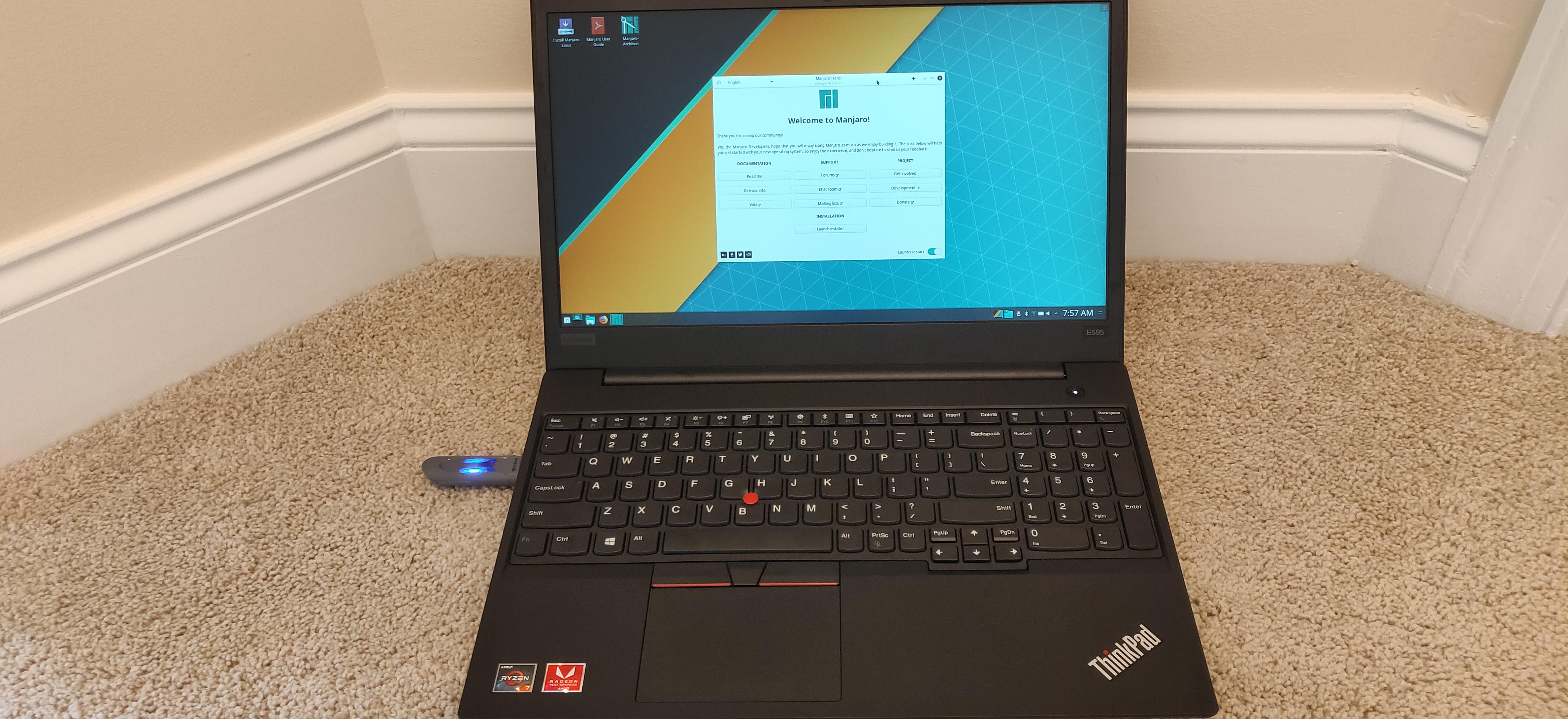 Lenovo E595 Ryzen 3700U Review and Linux - Laptops & Netbooks 
