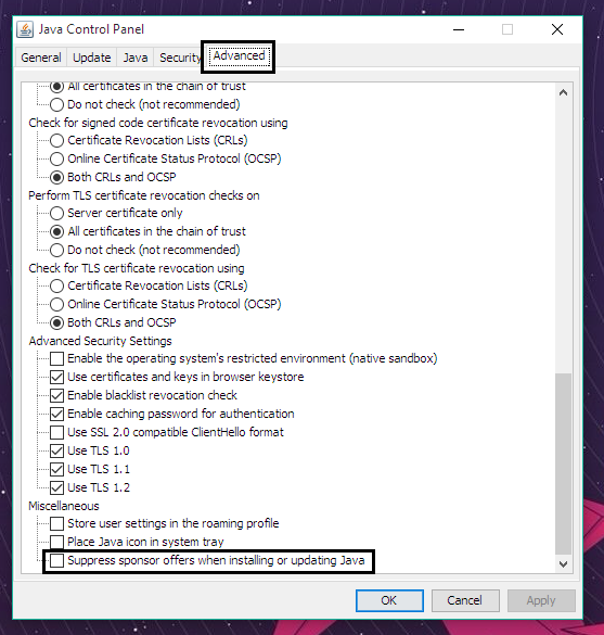 Fix Java update crap - Windows - Level1Techs Forums