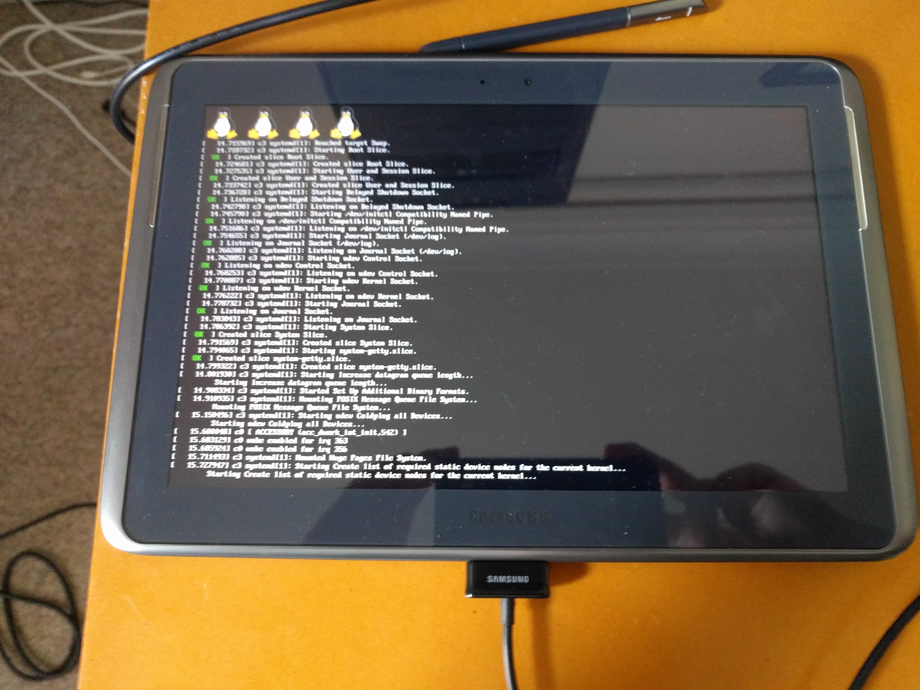 Linux On The Samsung Galaxy Tab 10 1 And You Can Too Wikis