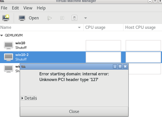 Unknown PCI Header Type