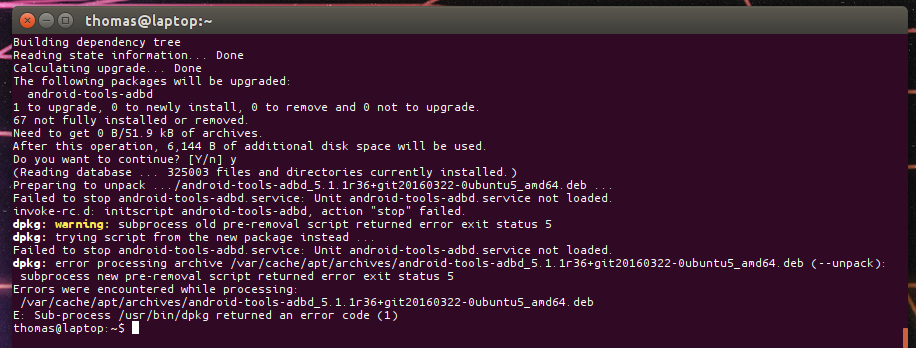 [SOLVED] Ubuntu update error - Linux - Level1Techs Forums