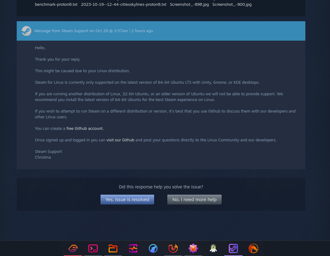 Rant about steam for linux keep it civil though - Gaming