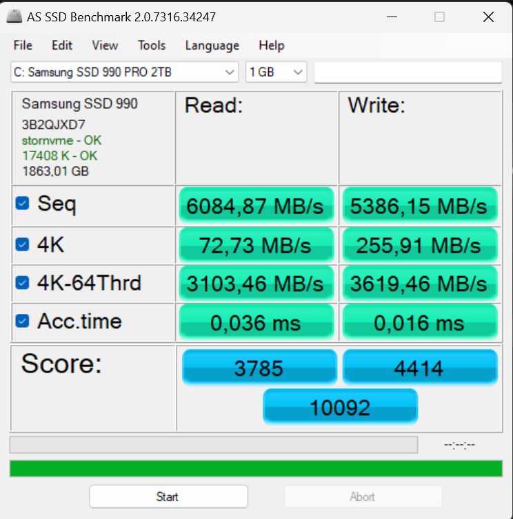 Crucial MX500 vs SP A55 1TB SSD Comparison 