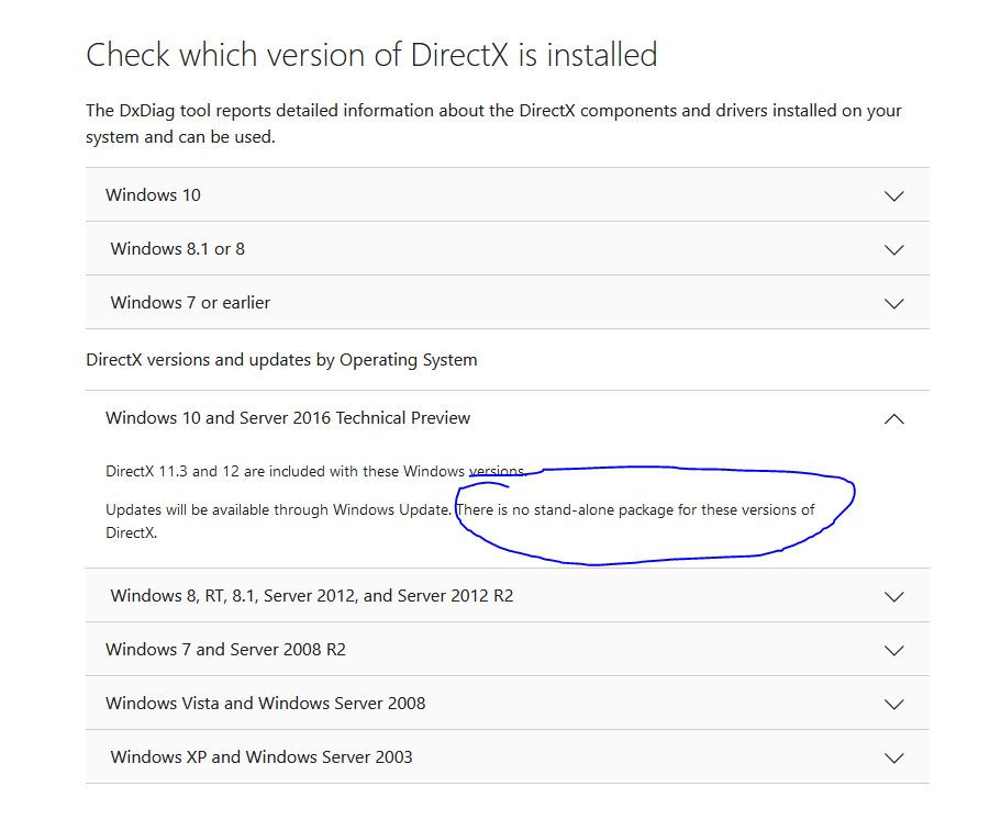 Windows 7 DirectX version Windows 10 Forums