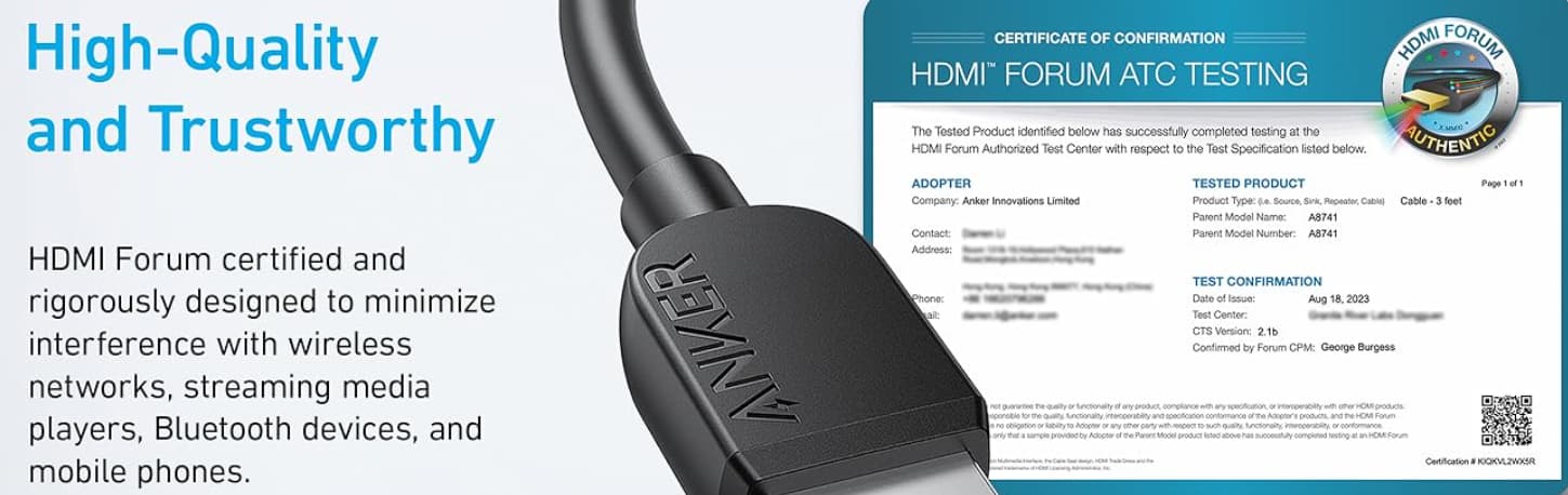 HDMI 2.1b Cables, Legit & Affordable? Yes! - Community Blog - Level1Techs  Forums