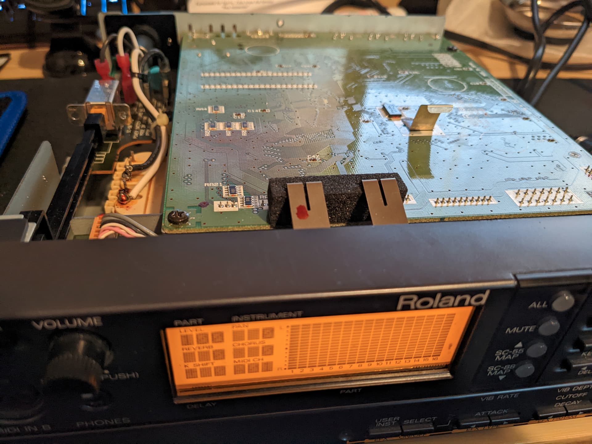 オーディオ機器 その他 Roland Sound Canvas SC-88 Pro Restoration - DIY Corner 