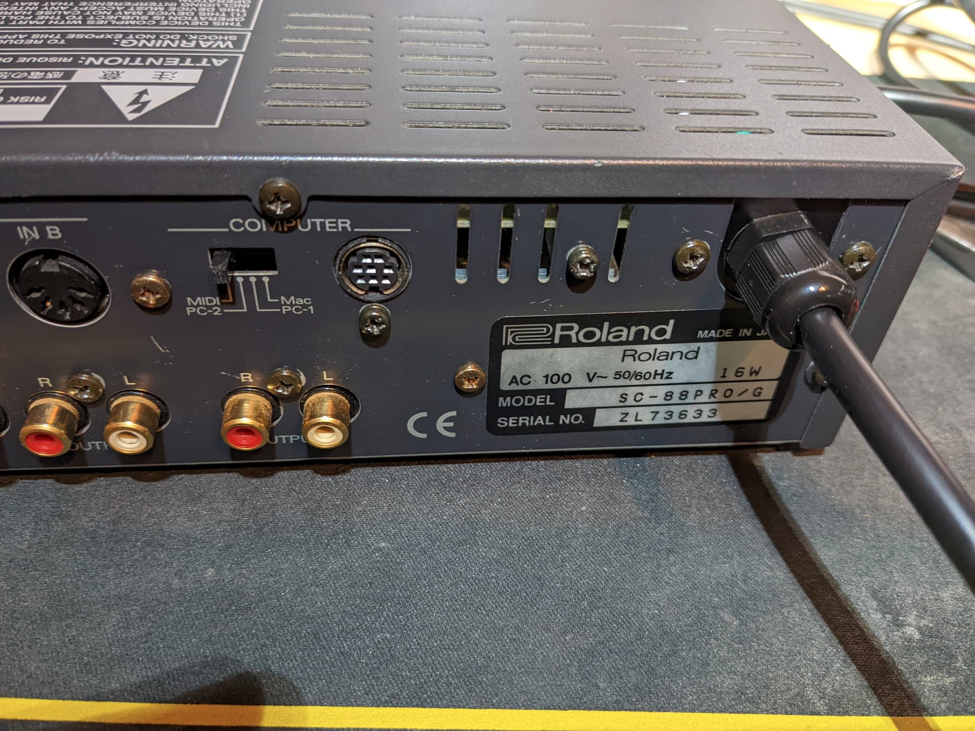 Roland Sound Canvas SC-88 Pro Restoration - DIY Corner - Level1Techs Forums