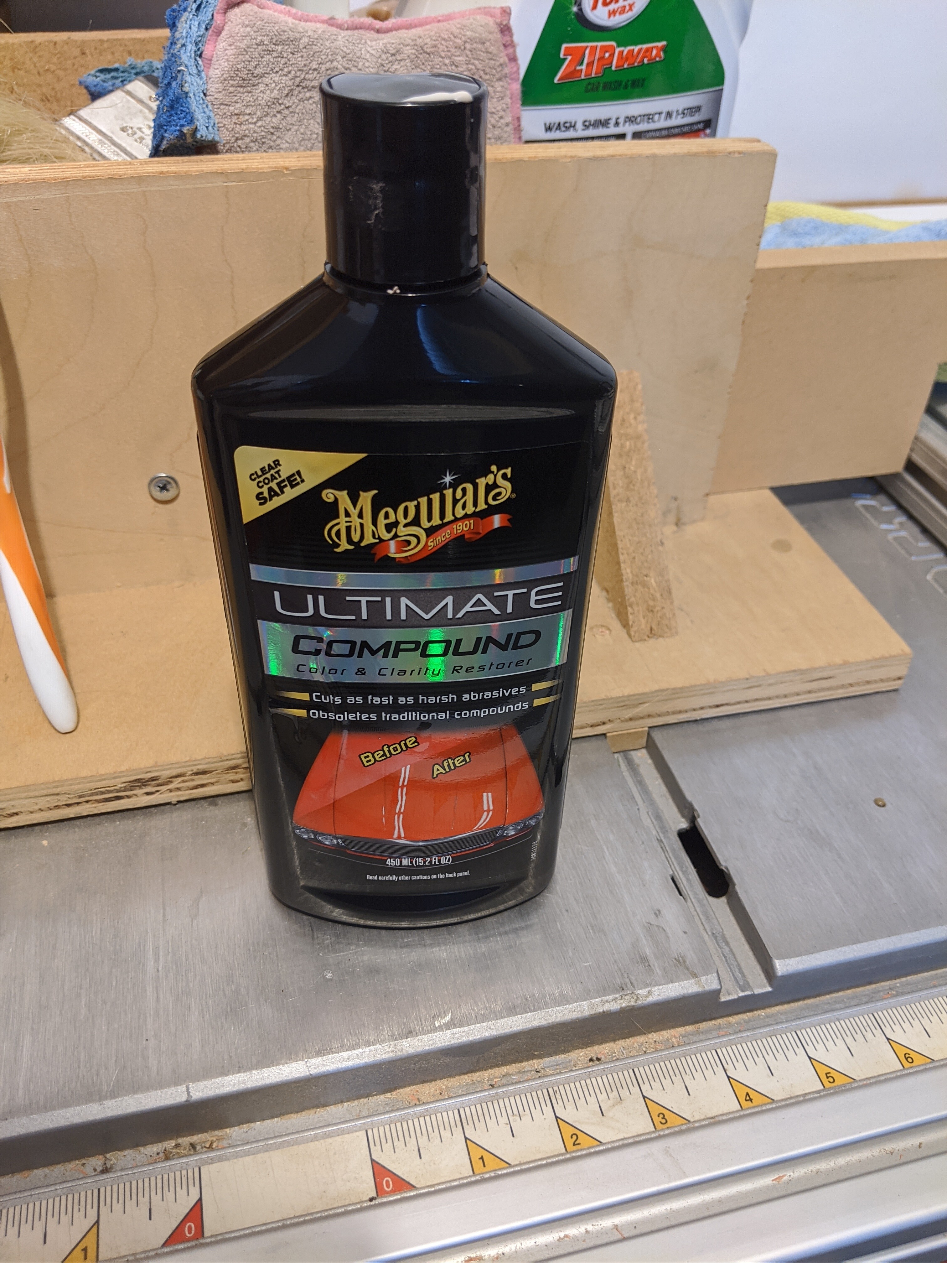Results from Meguiars Ultimate Compound, Polish, and Tech Wax 2.0